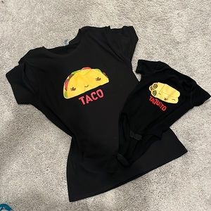 Twinning mom and baby shirt/onesie